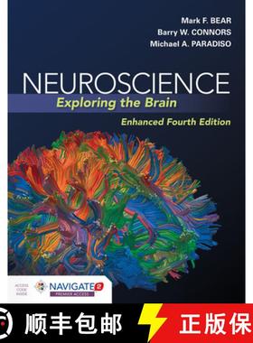 预订 神经科学 Neuroscience: Exploring the Brain, Enhanced Edition: Exploring the Brain, Enhanced Edition [9781284211283]