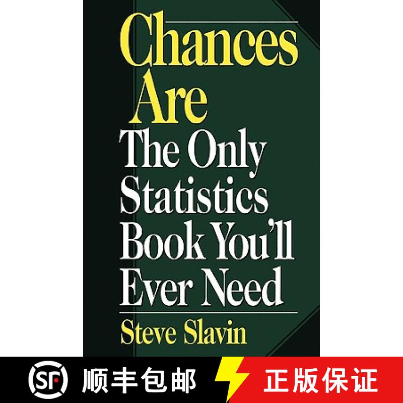 【3-4周达】Chances Are : The Only Statistic Book You'll Ever Need [9781568331089]