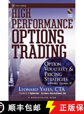 【3-4周达】High Performance Options Trading: Option Volatility And Pricing Strategies W/ Website [Wil... [9780471323655]