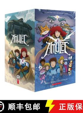 【3-4周达】Amulet Box set 1-9 Graphix [9781339043456]