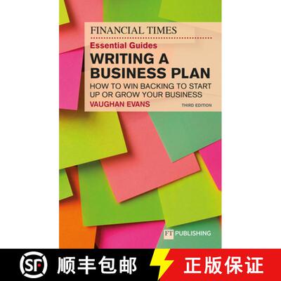 【3-4周达】The Financial Times Essential Guide to Writing a Business Plan: How to Win Backing to Star... [9781292416175]