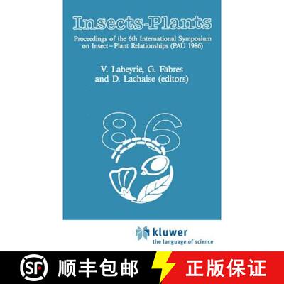 【3-4周达】Insects-plants: International Symposium Proceedings [9789061936428]