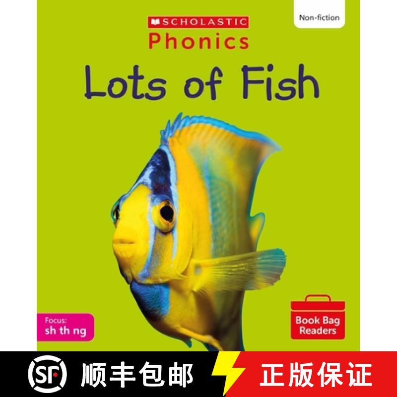 【3-4周达】Lots of Fish (Set 4) Matched to Little Wandle Letters and Sounds Revised [9780702320828]