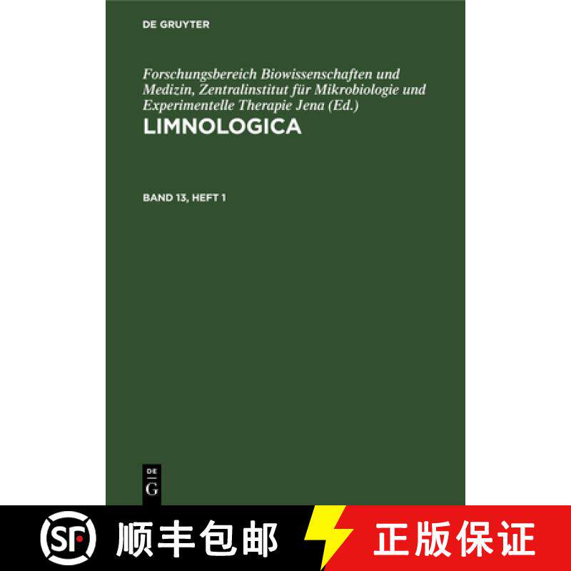 预订 Limnologica. Band 13, Heft 1 [9783112531419]