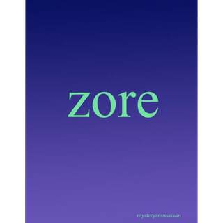 【4周达】zore [9781365909443]