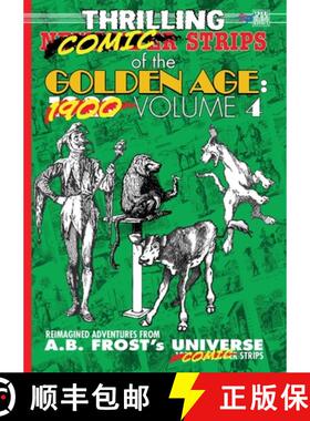 【3-4周达】Thrilling Newspaper Strips of the Golden Age, 1929 Volume 4 (A4) [9781895462890]