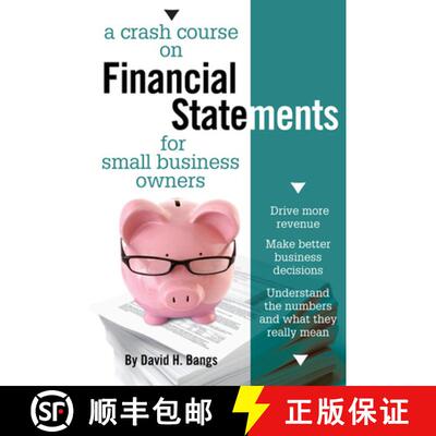 【3-4周达】Crash Course on Financial Statements for Small Business Owners: Drive More Revenue, Make B... [9781599183848]