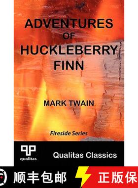 【3-4周达】Adventures of Huckleberry Finn (Qualitas Classics) [9781897093566]