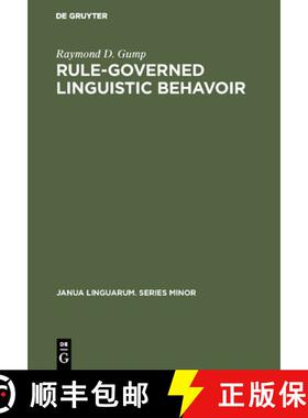预订 Rule-governed linguistic behavoir [9783110998795]