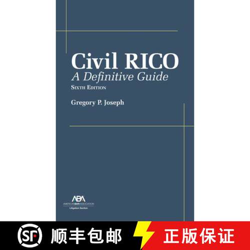 【3-4周达】Civil Rico: A Definitive Guide, Sixth Edition [9781639057801]