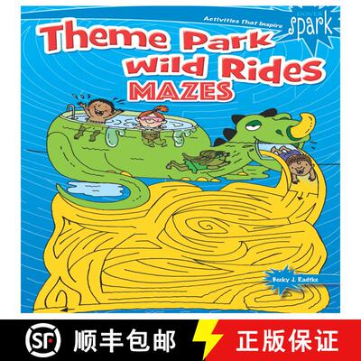 预订 SPARK Theme Park Wild Rides Mazes [9780486815879]