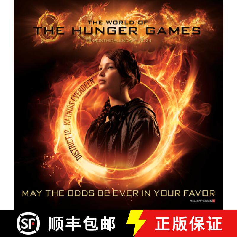 【3-4周达】Hunger Games: The World of Hunger Games 2024 7 X 7 Mini Wall Calendar [9781549238178]