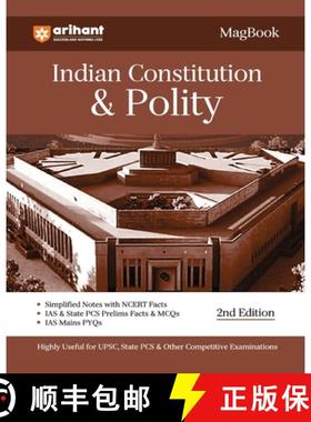 【3-4周达】Arihant Magbook Indian Constitution & Polity for UPSC Civil Services IAS Prelims / State P... [9789358892048]