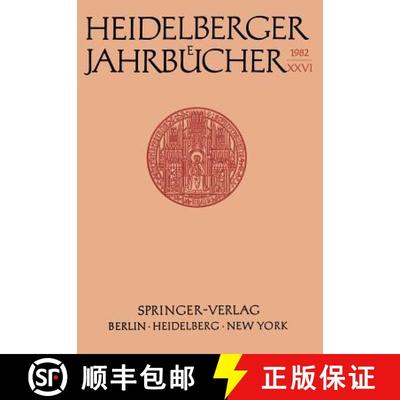 【3-4周达】Heidelberger Jahrbücher [9783540117391]