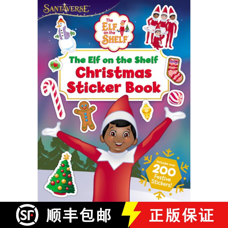 【3-4周达】Elf on the Shelf Christmas Sticker Book [9780008669768]