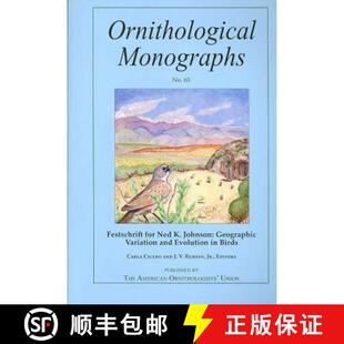 Ned 9780943610757 and Festschrift for Evolution Johnson Birds 预订 Geographic Variation