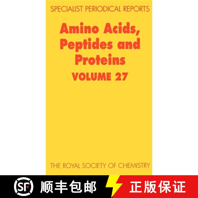 【3-4周达】Amino Acids, Peptides and Proteins : Volume 27 [9780854042074]
