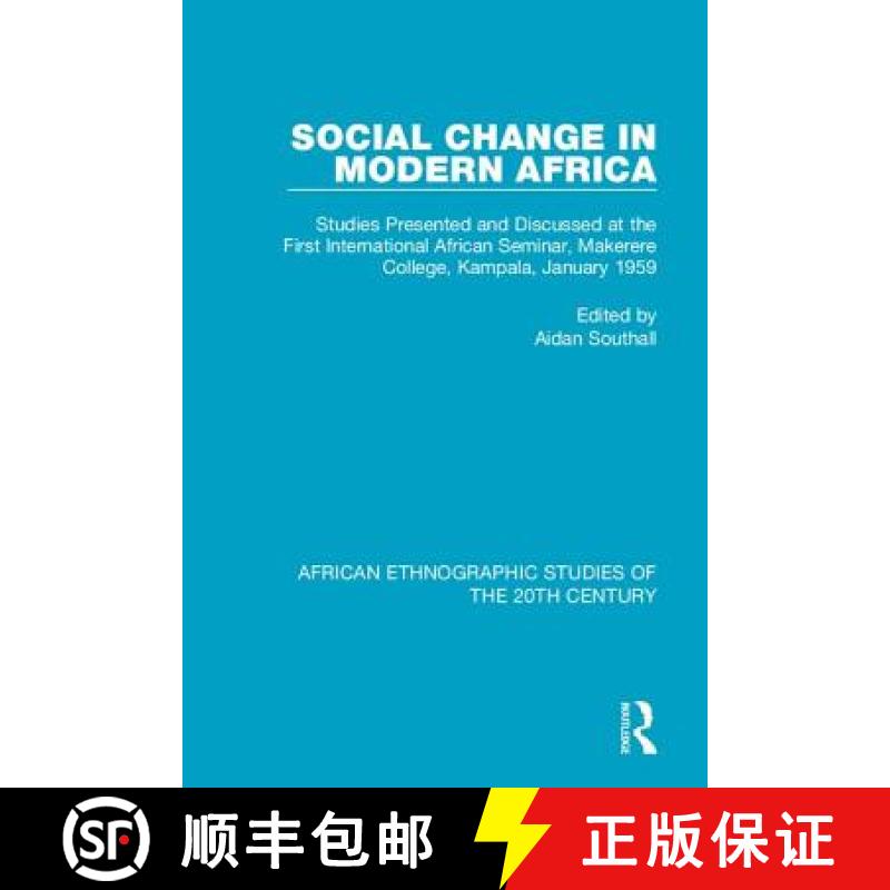 【3-4周达】Social Change in Modern Africa: Studies Presented and Discussed at the First International... [9781138598249]