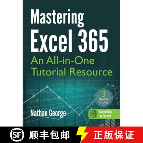 【3-4周达】精装 Mastering Excel 365: An All-in-One Tutorial Resource [9781915476135]