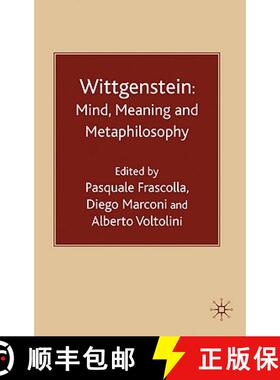 【3-4周达】Wittgenstein: Mind, Meaning and Metaphilosophy [9780230219410]