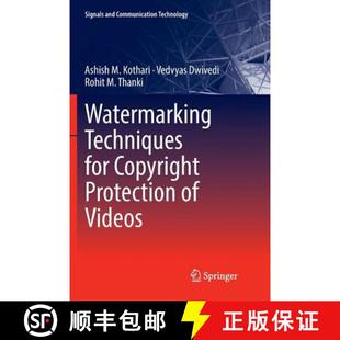 Copyright 9783030065300 4周达 Videos Protection for Techniques Watermarking