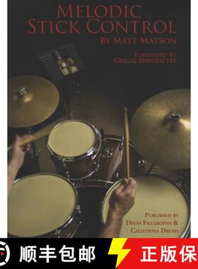【3-4周达】Melodic Stick Control [9780692053713]