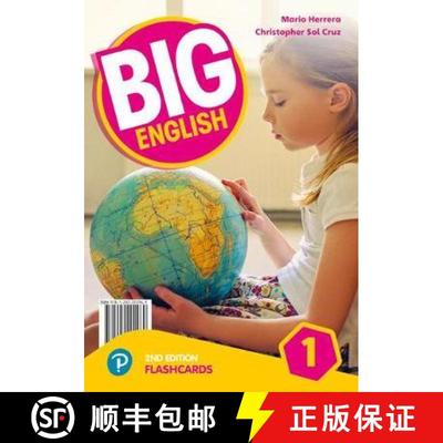 【3-4周达】Big English AmE 2nd Edition 1 Flashcards [9781292202969]