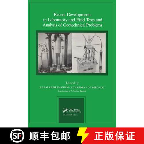 【3-4周达】精装 Recent Developments in Laboratory and Field Tests and Analysis of Geotechnical Proble... [9789061916239]