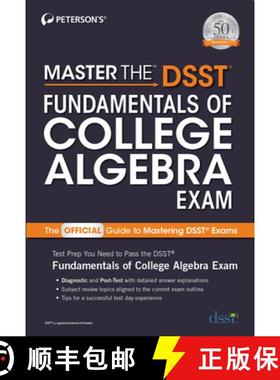 【3-4周达】Master the Dsst Fundamentals of College Algebra Exam [9780768944495]