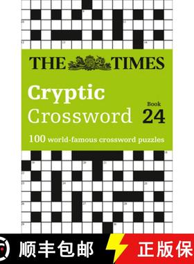 【3-4周达】The Times Cryptic Crossword Book 24: 100 World-Famous Crossword Puzzles [9780008343941]