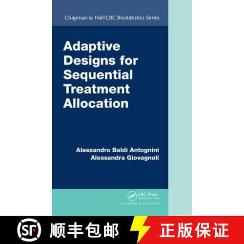 【3-4周达】精装 Adaptive Designs for Sequential Treatment Allocation [9781466505759]