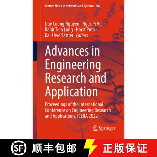 【3-4周达】Advances in Engineering Research and Application : Proceedings of the International Confer... [9783031221996]