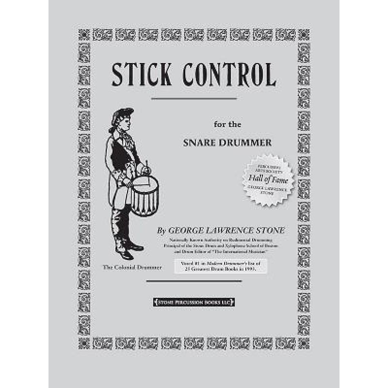 现货军鼓鼓槌控制 Stick Control: For the Snare Drummer[9781892764041]