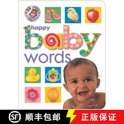【3-4周达】Happy Baby Words (25th Anniversary) [9781684495429]