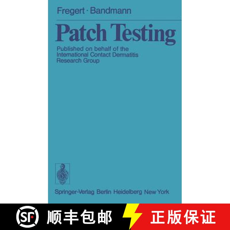 【3-4周达】Patch Testing [9783540072294]