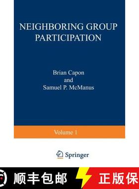 【3-4周达】Neighboring Group Participation: Volume 1 Withdrawn [9781468408287]