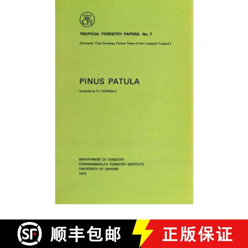【3-4周达】Pinus Patula [9780850740257]