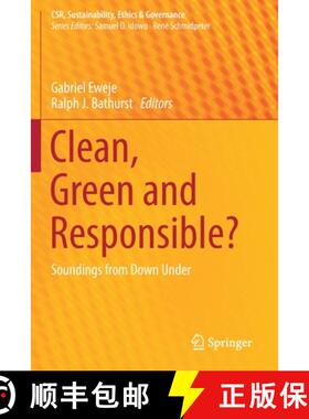 【3-4周达】Clean, Green and Responsible? : Soundings from Down Under [9783030214388]