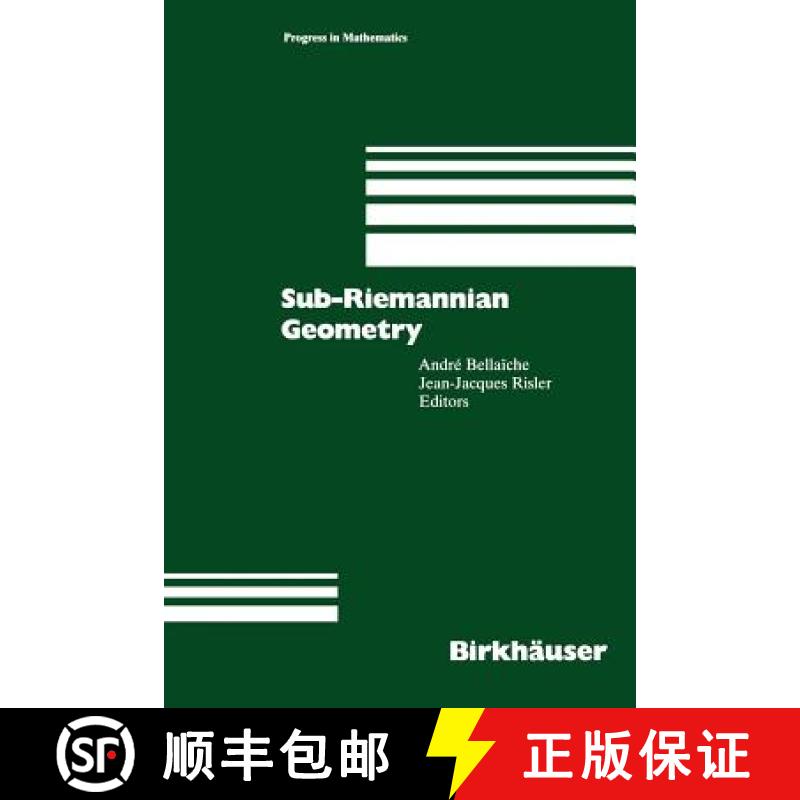 【3-4周达】Sub-Riemannian Geometry [9783034899468]