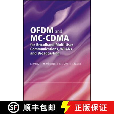 【3-4周达】精装 Ofdm And Mc-Cdma For Broadband Multi-User Communications, Wlans And Broadcasting [Wil... [9780470858790]