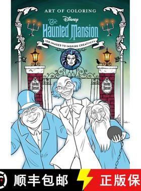 【3-4周达】Art of Coloring: The Haunted Mansion [9781368099349]