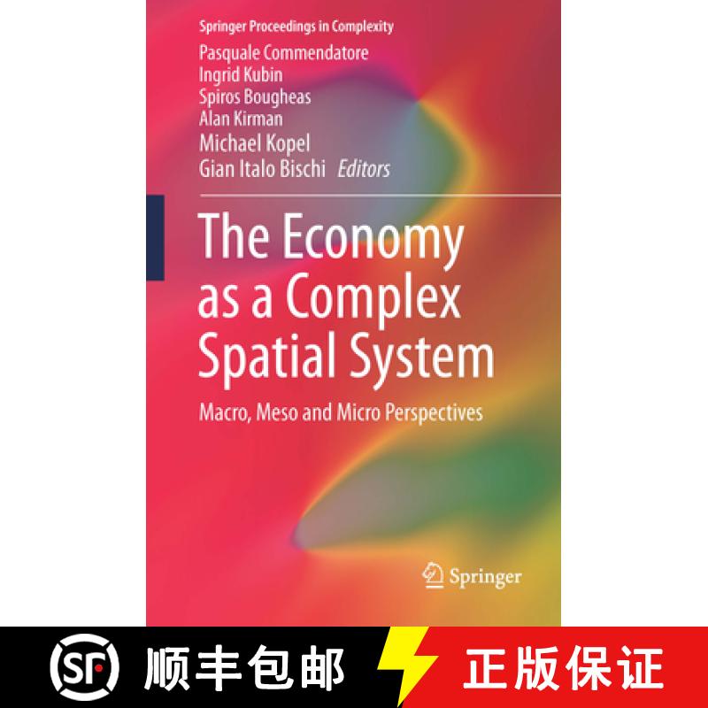 【3-4周达】The Economy as a Complex Spatial System : Macro, Meso and Micro Perspectives [9783319656267]