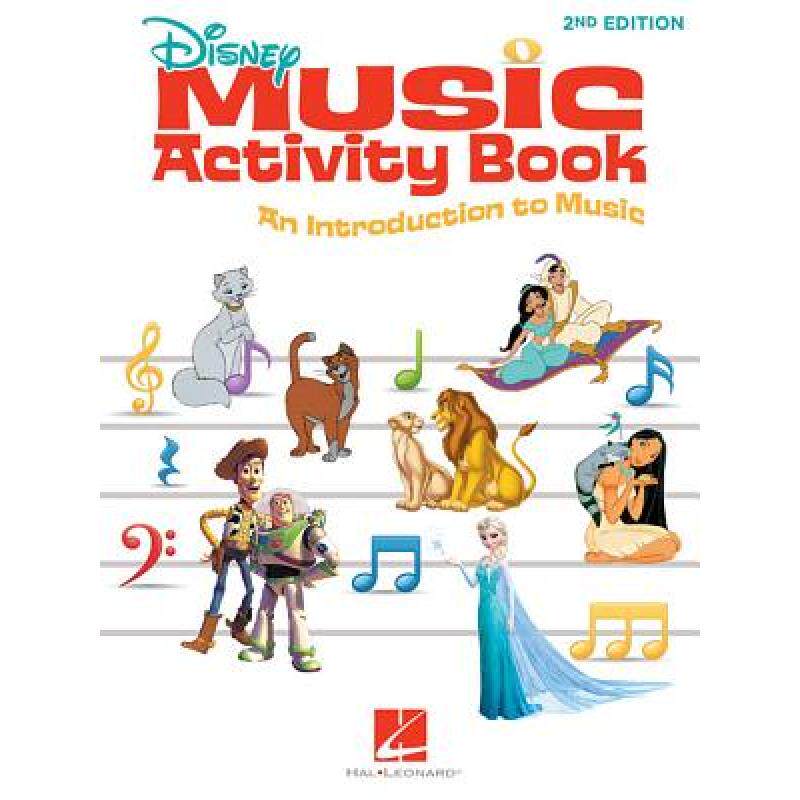 预订 disney music activity book (2nd edit. [9781540004253]