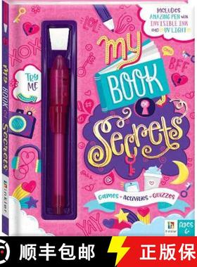 【3-4周达】My Secret Book of Stuff (refresh) UK Invisible Ink Only [9781488936142]