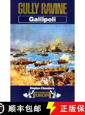 【3-4周达】Gully Ravine: Gallipoli: Gully Ravine [9780850529234]