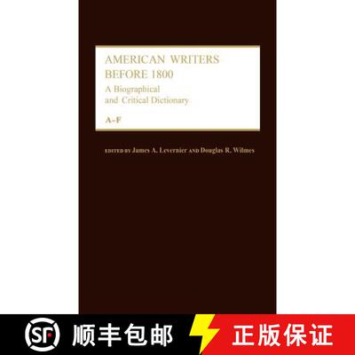 【3-4周达】Amer. Writer V1: A Biographical and Critical Reference Guide [9780313234767]