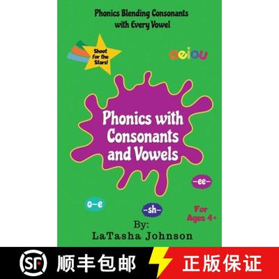 【3-4周达】Phonics With Consonants and Vowels [9781087916934]