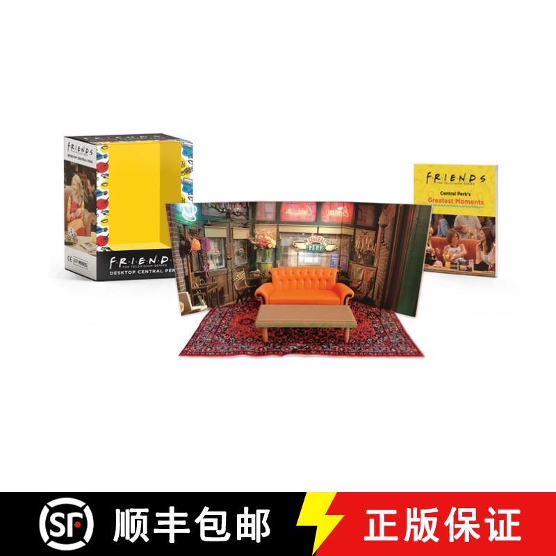 【3-4周达】Friends: Desktop Central Perk [9780762480616]