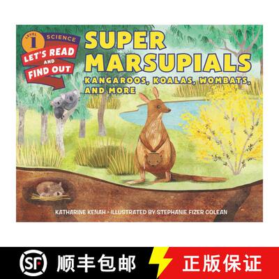 【3-4周达】Super Marsupials: Kangaroos, Koalas, Wombats, and More [9780062495297]