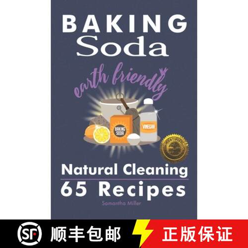【3-4周达】Baking Soda Earth Friendly Natural Cleaning 65 Recipes: Natural Cleaning 65 Recipes [9781946881397]